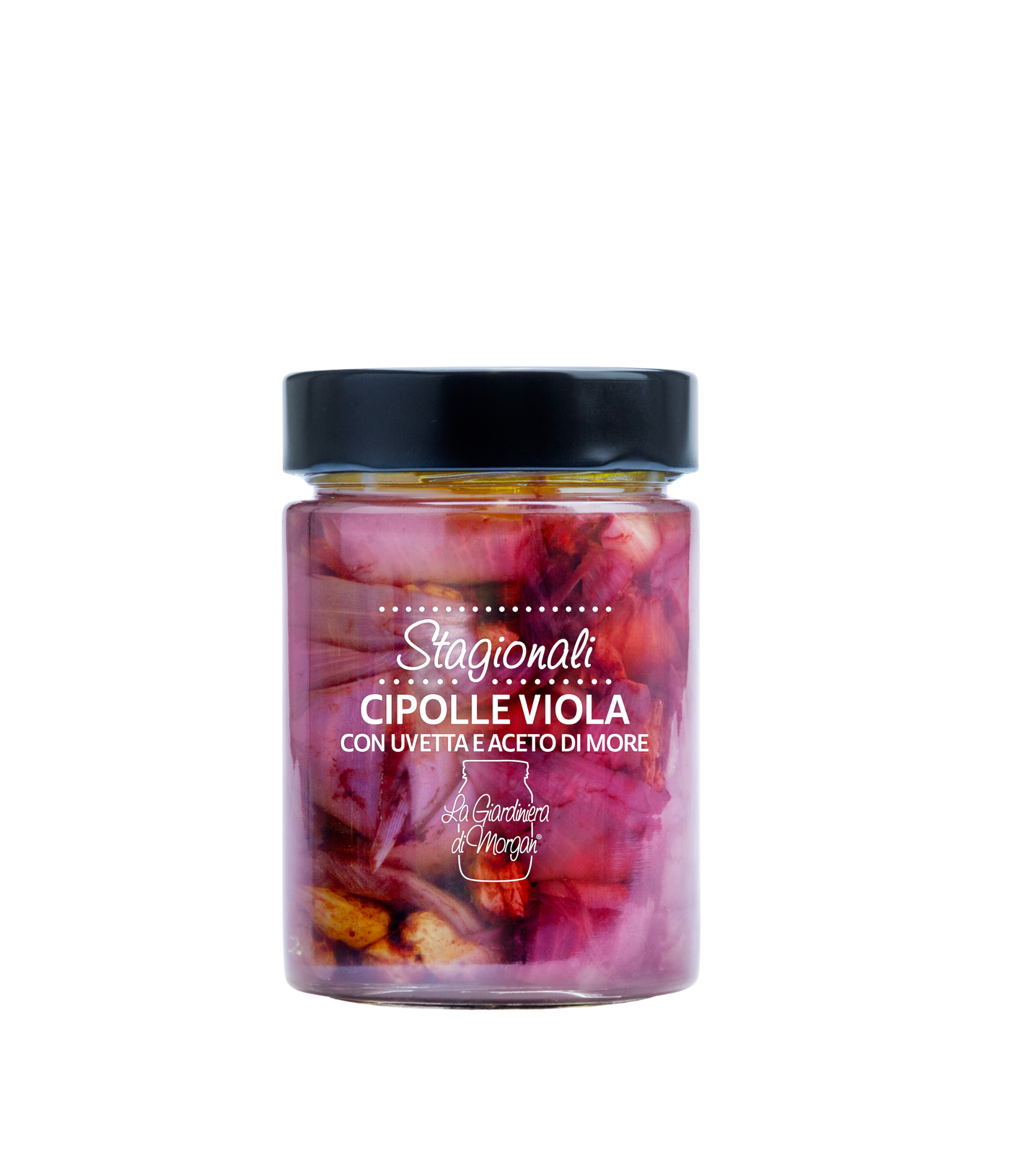 Le Cipolle Viola con Aceto di More e uvetta 310 ml